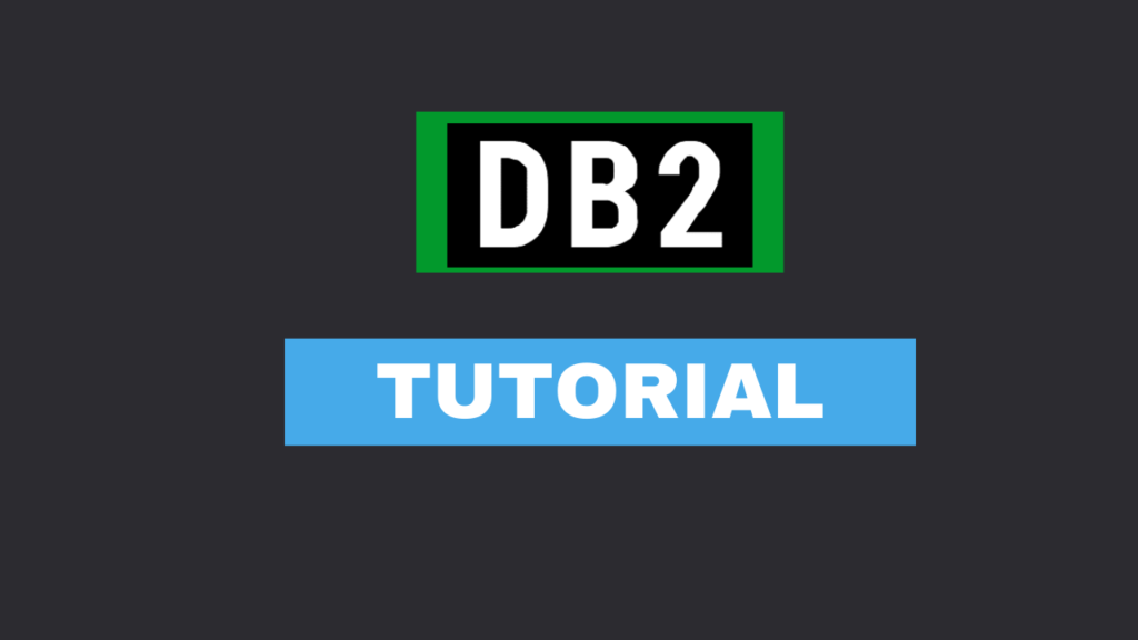 DB2 tutorial